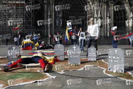 Venezuela Protest in Köln