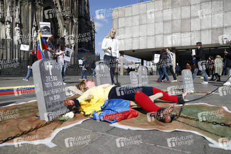 Venezuela Protest in Köln