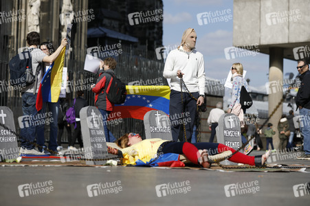 Venezuela Protest in Köln
