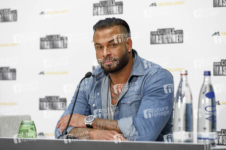 Pressekonferenz zum Charity-Event 'Duell der Maschinen' in Köln