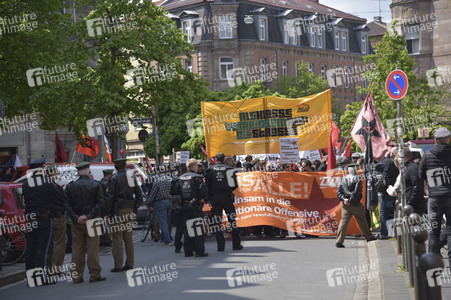 1. Mai Demo in Nürnberg