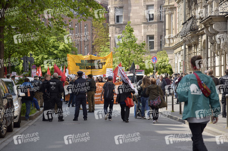 1. Mai Demo in Nürnberg