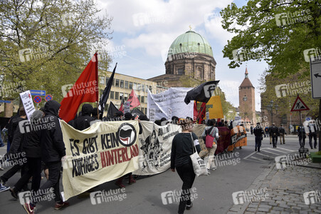 1. Mai Demo in Nürnberg