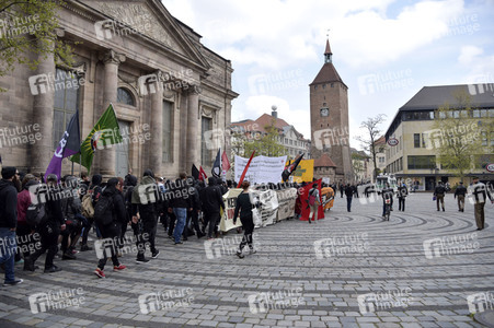 1. Mai Demo in Nürnberg