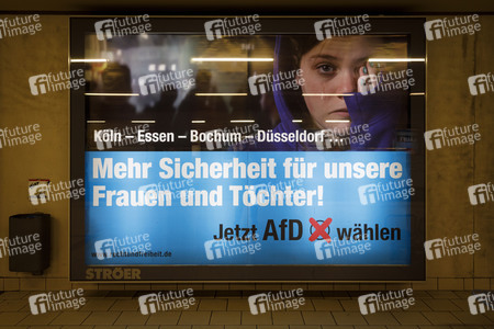 Wahlplakat der AfD in Köln