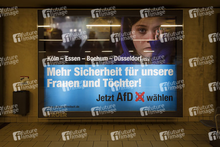 Wahlplakat der AfD in Köln