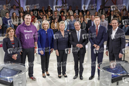 TV-Duell 'Wahlarena' in Köln