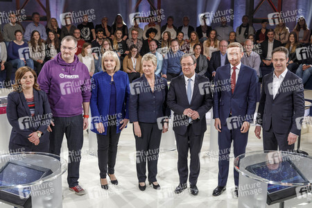 TV-Duell 'Wahlarena' in Köln