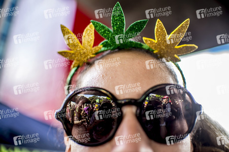 Hanf-Parade in Sao Paulo
