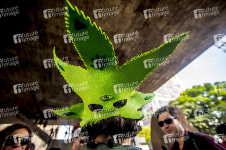 Hanf-Parade in Sao Paulo
