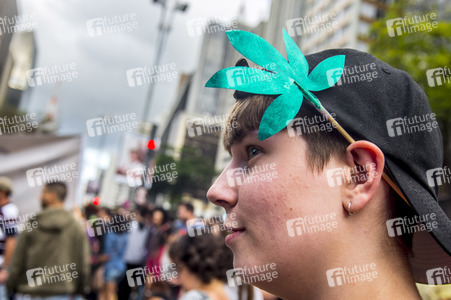 Hanf-Parade in Sao Paulo