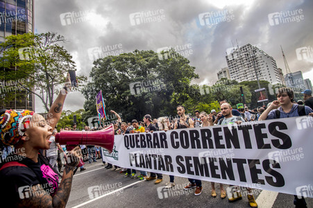 Hanf-Parade in Sao Paulo