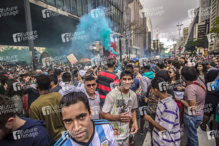 Hanf-Parade in Sao Paulo