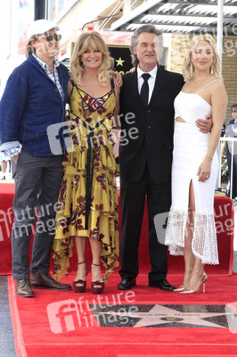 Goldie Hawn und Kurt Russell erhalten Sterne auf dem Hollywood Walk of Fame in Los Angeles