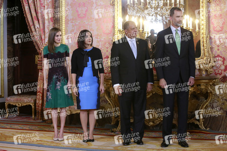 Lunch zu Ehren von Präsident Solis in Madrid