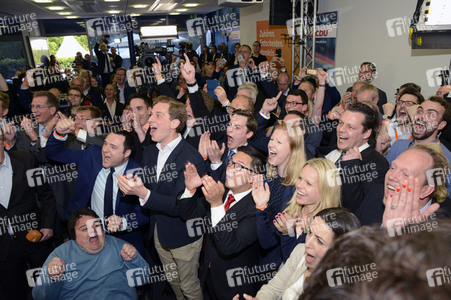 Wahlparty der CDU NRW in Düsseldorf