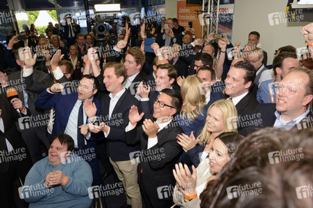 Wahlparty der CDU NRW in Düsseldorf