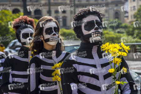 Demonstration gegen Sparmaßnahmen im Kulturbereich in Sao Paulo