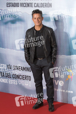 Photocall mit Alejandro Sanz in Madrid