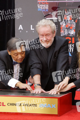 Hand and Footprint Ceremony mit Ridley Scott in Los Angeles