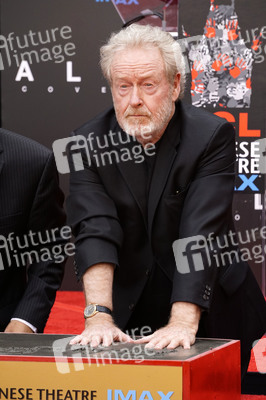 Hand and Footprint Ceremony mit Ridley Scott in Los Angeles