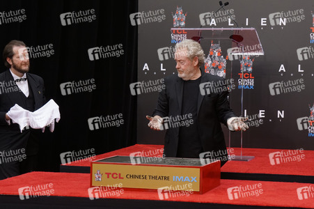Hand and Footprint Ceremony mit Ridley Scott in Los Angeles