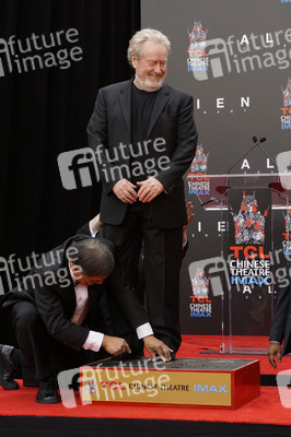 Hand and Footprint Ceremony mit Ridley Scott in Los Angeles