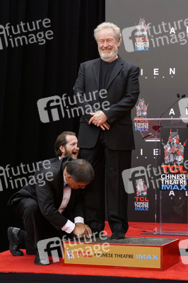 Hand and Footprint Ceremony mit Ridley Scott in Los Angeles