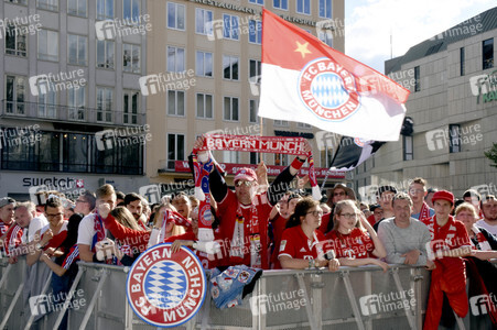 Meisterfeier 2017 des FC Bayern München