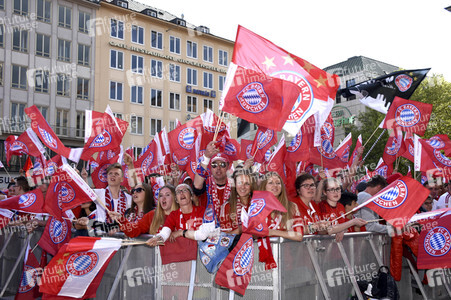 Meisterfeier 2017 des FC Bayern München