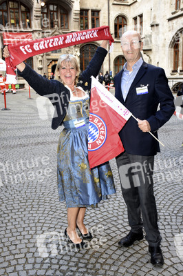 Meisterfeier 2017 des FC Bayern München