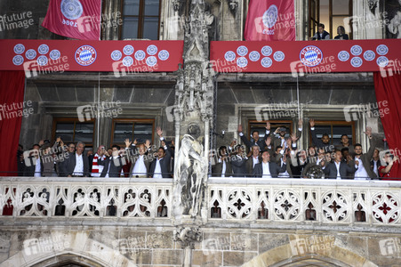 Meisterfeier 2017 des FC Bayern München