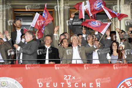 Meisterfeier 2017 des FC Bayern München