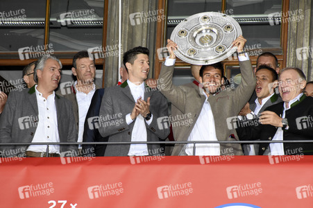 Meisterfeier 2017 des FC Bayern München