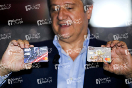 Briefmarkenpräsentation zu 40 Jahre Star Wars in Madrid