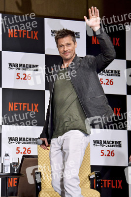 Pressekonferenz 'War Machine' in Tokio