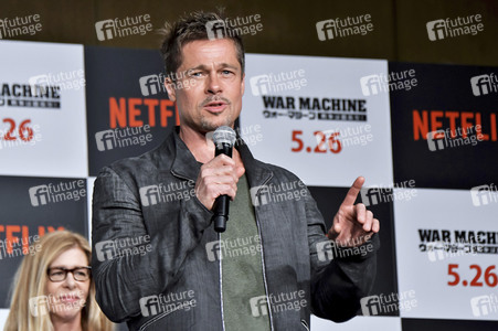 Pressekonferenz 'War Machine' in Tokio