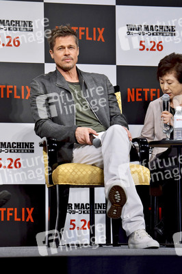 Pressekonferenz 'War Machine' in Tokio
