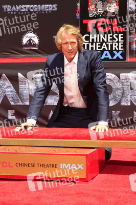 Hand and Footprint Ceremony mit Michael Bay in Los Angeles