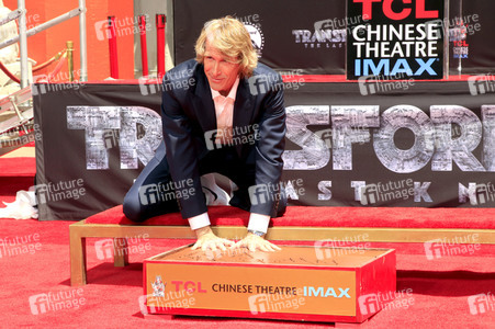 Hand and Footprint Ceremony mit Michael Bay in Los Angeles