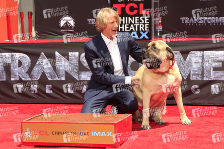 Hand and Footprint Ceremony mit Michael Bay in Los Angeles