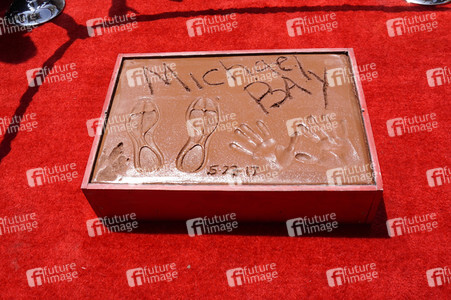 Hand and Footprint Ceremony mit Michael Bay in Los Angeles