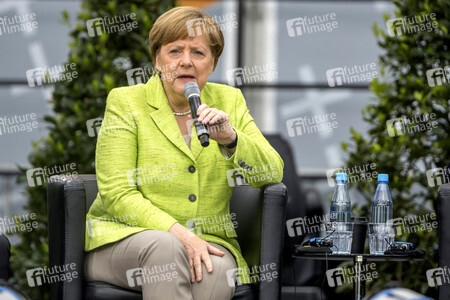 Obama und Merkel beim 36. Deutschen Evangelischen Kirchentag in Berlin