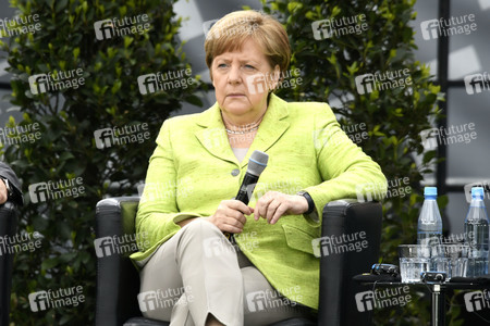 Obama und Merkel beim 36. Deutschen Evangelischen Kirchentag in Berlin