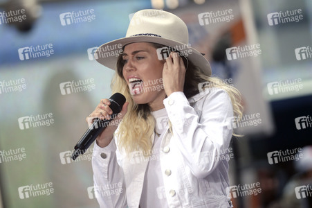 Konzert von Miley Cyrus in New York
