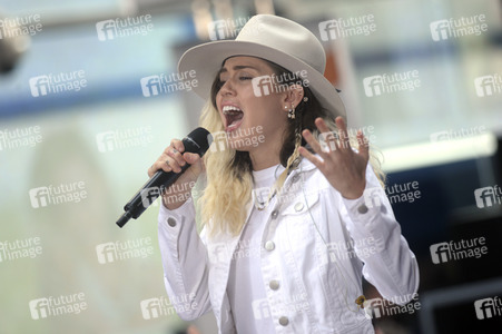 Konzert von Miley Cyrus in New York
