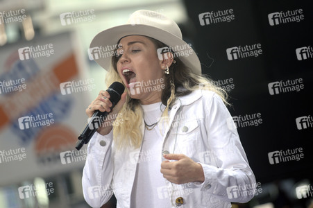 Konzert von Miley Cyrus in New York