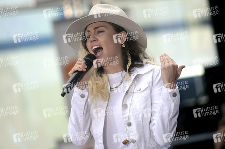 Konzert von Miley Cyrus in New York