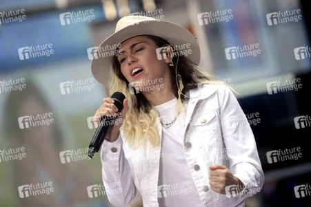 Konzert von Miley Cyrus in New York