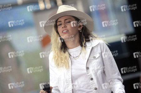 Konzert von Miley Cyrus in New York